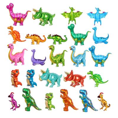 China Gift Toy Dinosaur Foil Balloons Aluminum Helium Balloons For Kids for sale