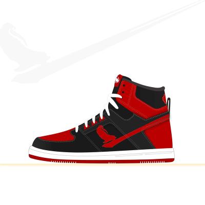 China Emir 1 Retro Lightweight Custom Sneaker High Low Mens Sneakers Running Shoes Mens Basketball Shoes Breathable Customs for sale