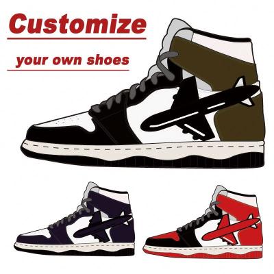 China Cushioning Fashion Trend Unisex Casual Shoes Sneakers Customized LOGO Shoe Box Laces High Quality Original Brand Custom Sneakers for sale