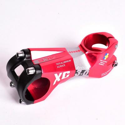 China Black Road Bike Road Mountain Bike Stem 31.8*80mm Bicycle Parts, Red and Green Bicycle Stem for sale