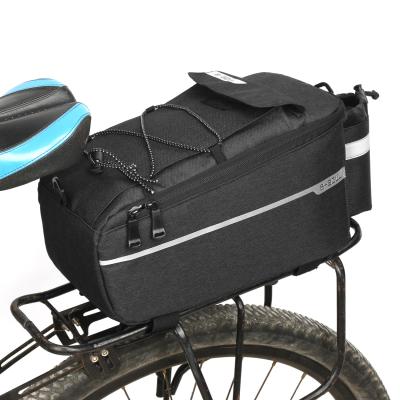 China Rear Electric Rack Bag Folding Bag Mountain Bike Pannier Equipment Accessories Rear Seat Mount Bag 38*15.5*16cm for sale