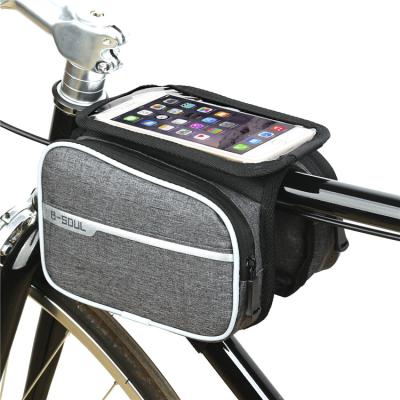 China Moutain Bicycle Bag Touch Screen Mobile Phone Bag Tube Bag Recycling Equipment for sale