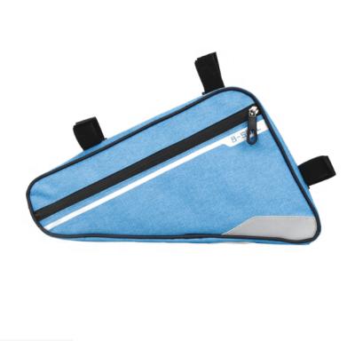 China Wholesale B-SOUL Travel Bike Bag Triangle Bicycle Front Tube Frame Bag Outdoor Cycling Pouch for sale