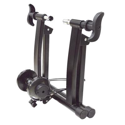 China Bike Trainer Stand Indoor Bicycle Exercise Rack Mountain and Road Bike Portable Foldable Recycling Trainer 1 for sale