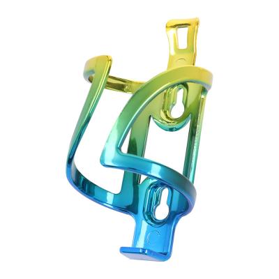 China High Safety Durable Manufacturers Plating Colorful PC Mountain Road Bike Plastic Bottle Cage Outdoor Water Recycling Cup Holder for sale