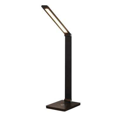 China High Quality Modern LED Foldable Wireless Charger Smart Desk Lamp for sale