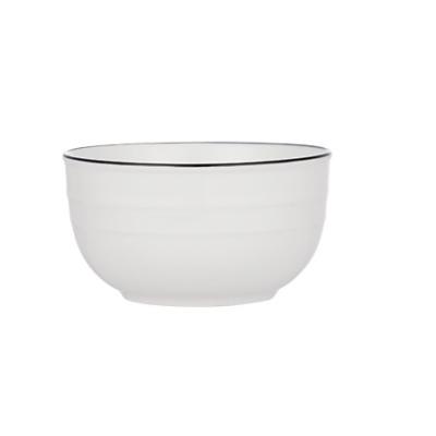 China Sustainable Kitchen Household Ceramic Bowl Set Rice Bowl 4 Bowls And 2 Cups for sale