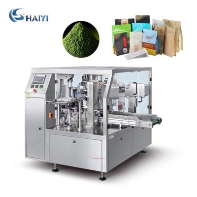 China Automatic Food Premade Pouch Tea Powder Filling Sealing Machine for sale