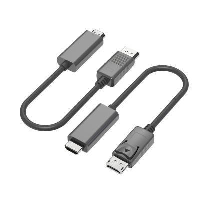 China Car video ps2 4x2 in gender 65dp 5m 10m active ugreen 4k 8k display port displayport dp male to hdmis female adapter cable for sale