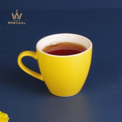 China Disposable hot sale 200ML high quality ceramic cup for sale