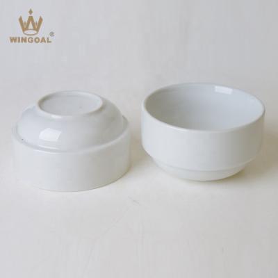 China Sustainable Hot Sale Customized Porcelain Creme Brulee Bowls for sale