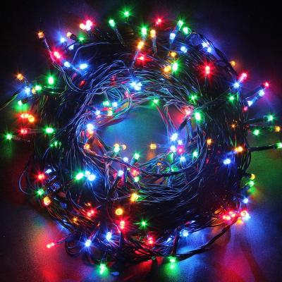 China String lights blue led dmx pixel tree lighting christmas lights for wedding for sale