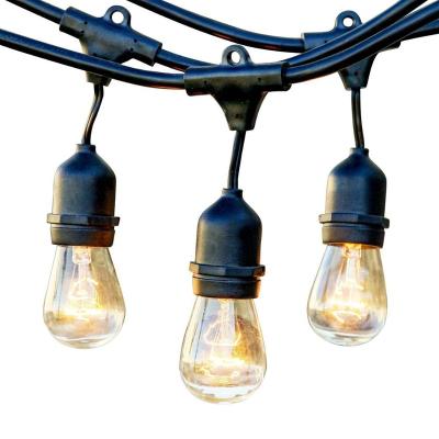 China Outdoor Garden Bulb String Lights String Plug In for sale