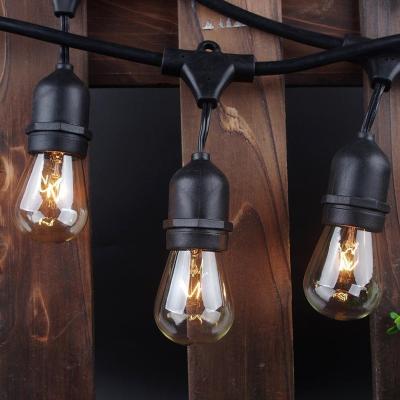 China Mini Light String Vintage E27 Bulb Outdoor Kerstverlichting String Light for sale