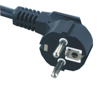 China Custom COMPUTER Mains Cord Series 2 Pin European Standard Power Electrical Outlets Plugs For Sale for sale