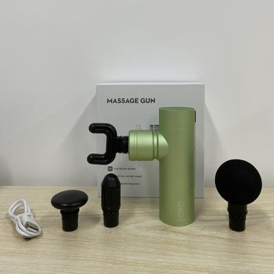 China Custom Logo 4 Speed ​​Percussion Muscle Therapy Gun Body Massager Portable Deep Muscle Massage Gun for sale