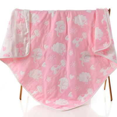 China Soft And Comfortable Baby Gauze QUICK DRY 100% Cotton Blanket for sale