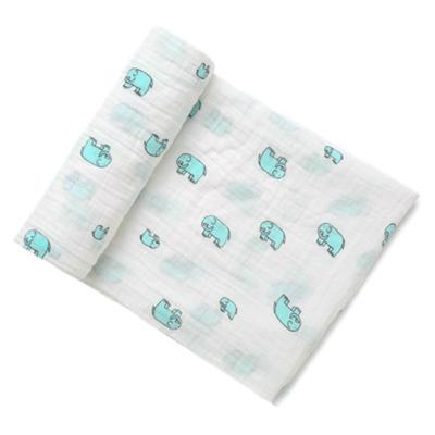 China Antistatic Super Soft Cotton Baby Wrap Blanket For Newborns Cotton for sale