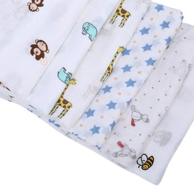 China Reuseable Promotion Baby Wrap Organic Muslin Blankets Kids for sale