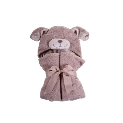 China Reuseable To Promote Sales To Bear Hooded Cotton Baby Towel Bear for sale