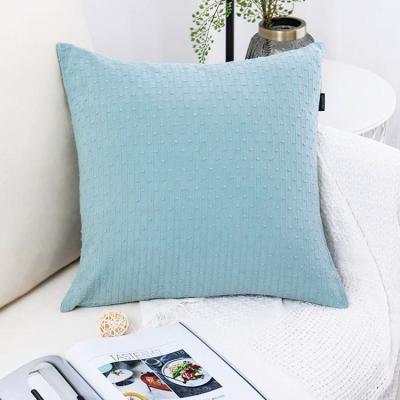 China Anti-Static Customized Floral Canvas Cushion Cover Home Decoration for sale