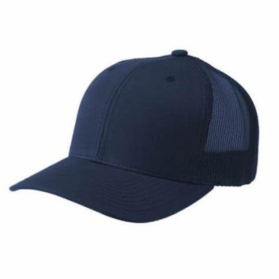 China COMMON Customized Printed Fabric 5 Panel Mesh Trucker Hat for sale