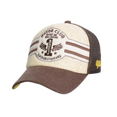 China JOINT Custom Mesh Caps 5 Panel Baseball Hat Applique Truck Hat Printing Pattern for sale