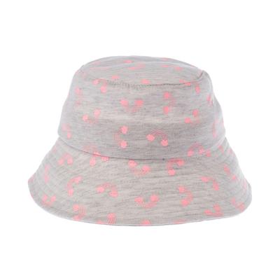 China High Quality Custom Printed 100% Cotton Eco-Friendly Wide Brim Dye Sublimation Bucket Hat for sale