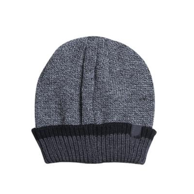 China JOINT Classic Jacquard Word Logo Recycle Acrylic Eco Friendly Custom Knitted Mens Beanie Hat For Winter for sale