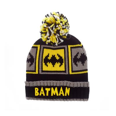 China JOINT Wholesale Custom Logo Cheap Warm Winter Knitted Beanie Hat For Kids for sale