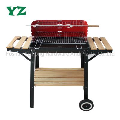 China YZ Cart Garden Charcoal Rotisserie BBQ Grill for sale