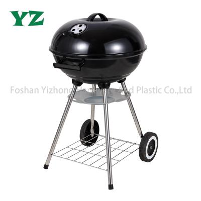 China YZ Easily Assembled 17 Inch Apple Shape Kettle Charcoal BBQ Grill for sale