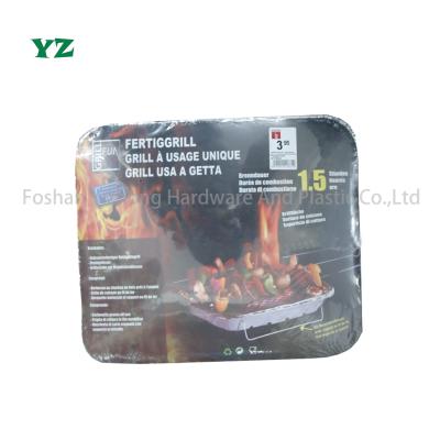 China Disposable Instant Charcoal YZ Grill For One Use for sale