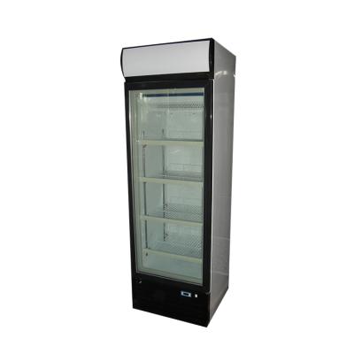 China High Quality Single-temperature Upright Refrigerator Freezer Showcase Freezer Display Showcase Refrigeration LSD-268 for sale