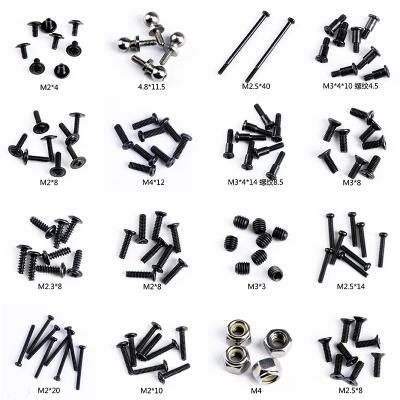 China RC Model WLtoys 1/12 RC Car Spare Part 12428-0097 0096 Half-tooth Screw Pan Head Screws /Flat Head Screws for 12428/12423 for sale