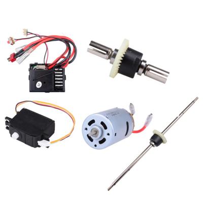 China RC Model WLtoys 1/12 RC Car Spare Parts Board 12428-0056 0091 25g Servos 540 Front Motor Differential 0120 Rear Differential for sale