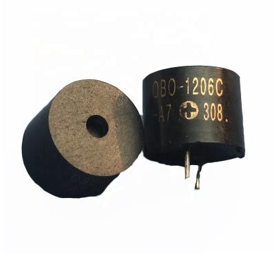 China Taidacent not applicable OBO-1206C-A2 can be washed stable waterproof 3-8V buzzer active piezo buzzer for sale