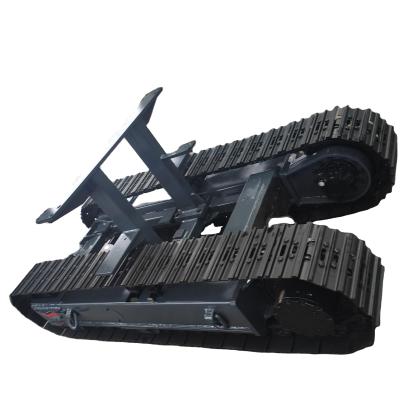 China 8 T Steel Crawler Track frame Undercarriage for Machinery Repair Shops Tracked Chassis for sale