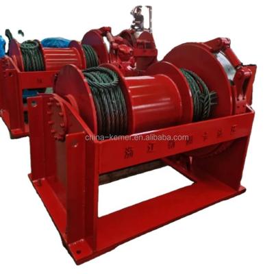 China 120V High Carbon Steel 10 Tons Hydraulic Trawl Winch for Marine Mooring and Lifeboat Davit for sale