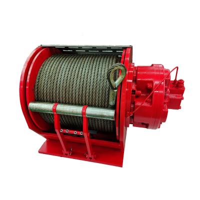 China STEEL Hydraulic Motor Winch for Barge Lifting and Free Fall Performance for sale