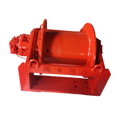 China 650KN Capacity Steel Hydraulic Winch Cable Drum Hoist for Heavy-Duty Applications for sale