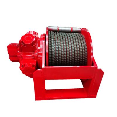 China Auto Hydraulic Winch for 2/3/4/5/6/8/10/12/15/20/30 Ton Marine Boat Lifting Equipment for sale