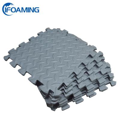 China Ultra Thick Eco-friendly EVA Gym Foam Floor Mat Tiles Protective Flooring For Gym Exercise Mat for sale