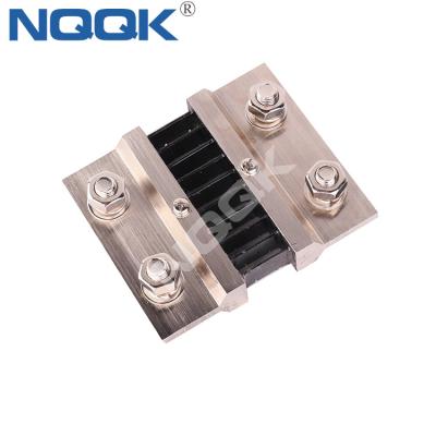 China Copper With FL-2 Nickel Plated DC 1000A 75mV 2rd Electric Current Shunt Resistors For Amp Panel Current Meter Monitor for sale