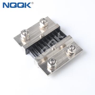 China Copper With FL-2 Nickel Plated DC 1000A 75mV Electric Current Shunt Resistors For Amp Panel Current Meter Monitor for sale