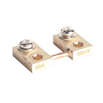 China 50A 50mV DC Electric Current Shunt Resistors VOLS India Type VOLS 50A for sale