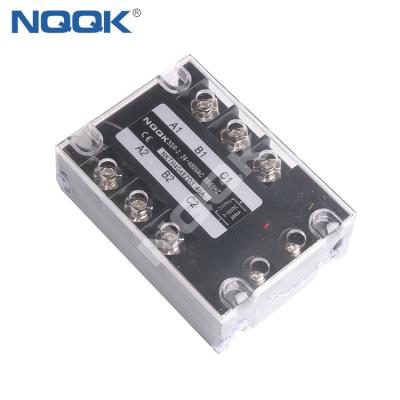 China Porcelain Sealed Professional Made 40A DC Control Three Phase Solid State Relay for sale