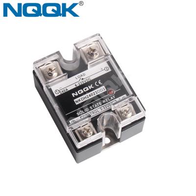 China NQQK 240A 220VDC 24VDC DC-DC Single Phase SSR SSR-240DD Sealed Solid State Relay for sale