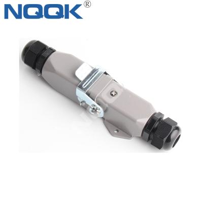 China 10A Automotive HA Mounted Sockets Heavy Duty Connector 3 4 Pin for sale