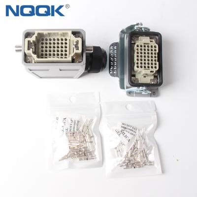 China 40A 690V 42 Pin 6/36 Male Female Connector Industrial Heavy Duty Electrical Sockets for sale